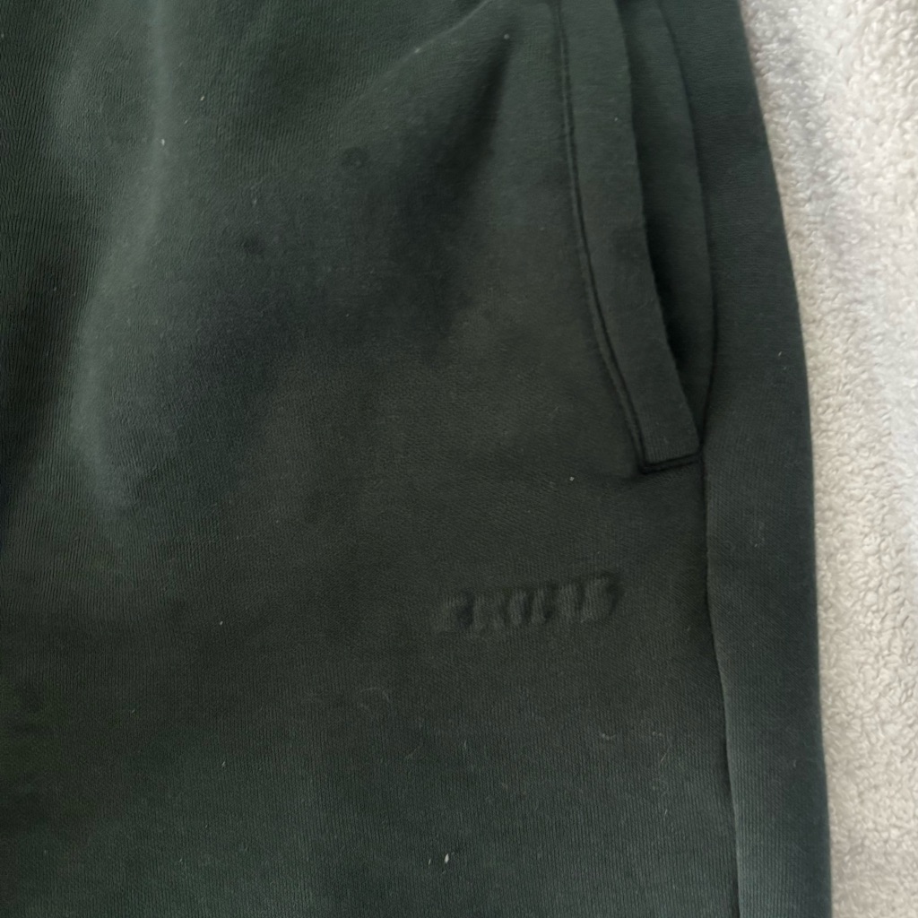 Skims Small Spruce Straight Leg Sweatpants